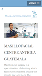 Mobile Screenshot of maxillofacialcentre.com