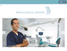 Tablet Screenshot of maxillofacialcentre.com